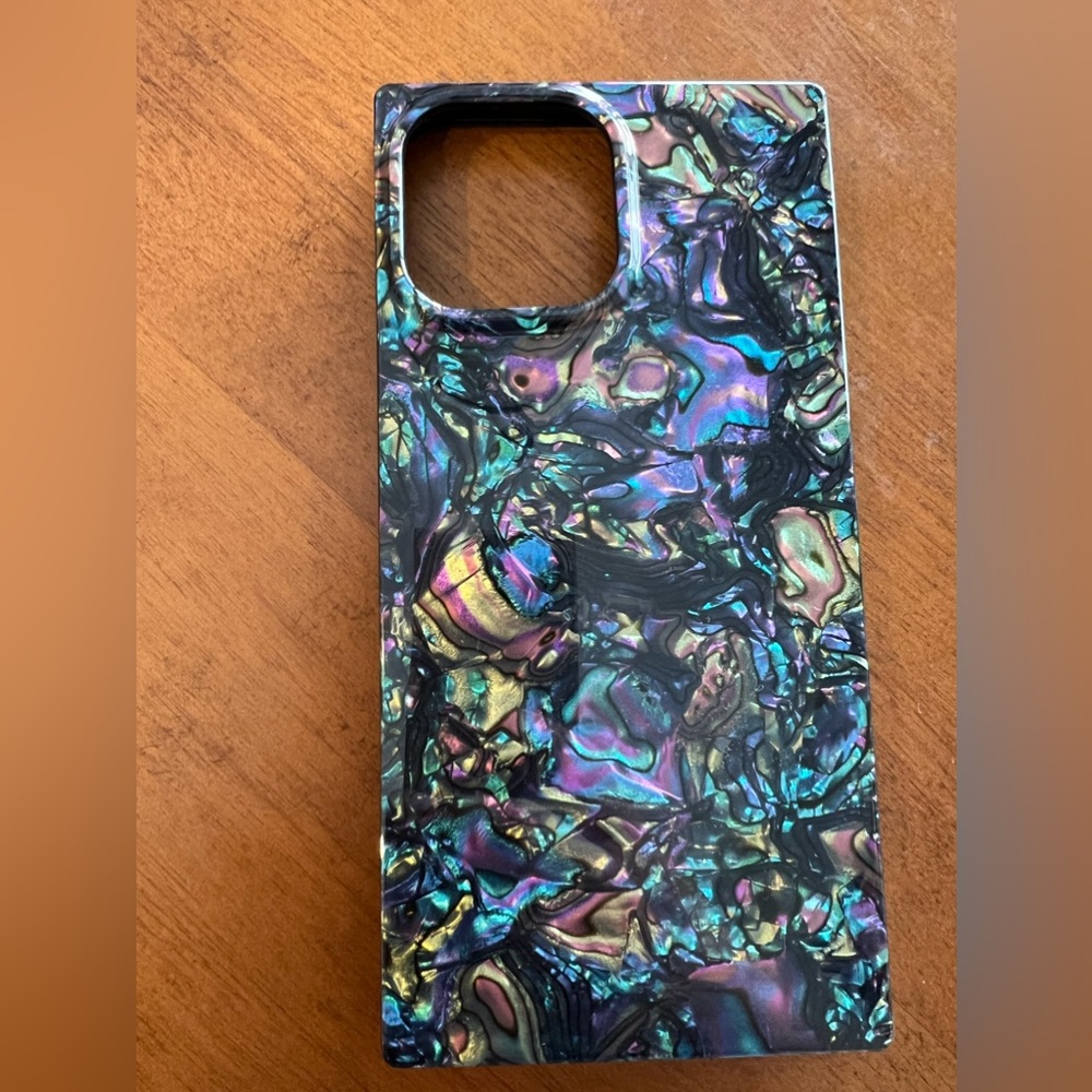 Flaunt Abalone Shell SQUARE iPhone Case